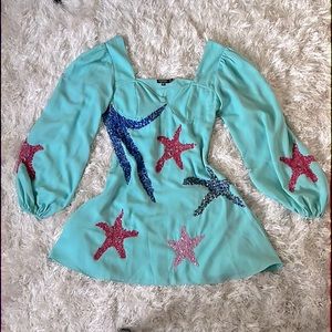 Mermaid Sequin mini dress